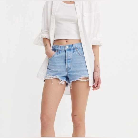 Levi's®501® ORIGINAL - Denim shorts - Picture 2 of 8